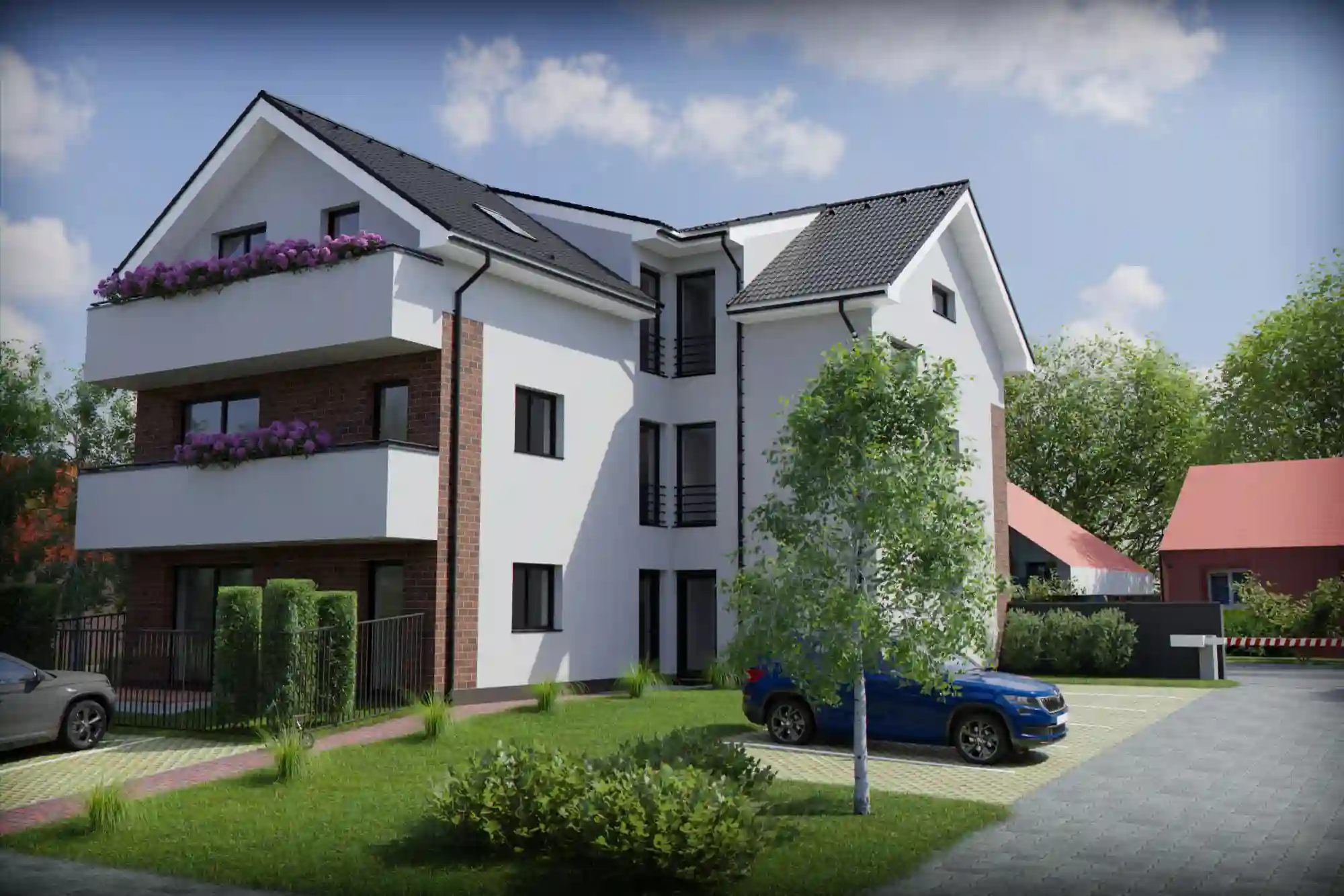 Apartment building Bratislava – architectural study